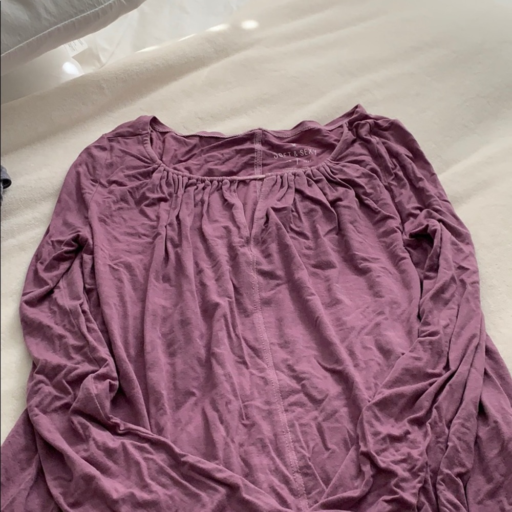 Bell sleeve top